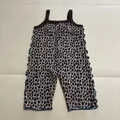 ネネンネウ nennenneu ヒョウ柄 レオパード オーバーオール バースデイ