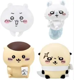 ガチャ　ちいかわ　ケーブルアクセサリー ハグコット 4点　まとめ売り