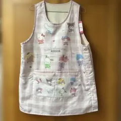 サンリオキャラクターエプロン 裏ボアエプロン　M-Lサイズ　新品