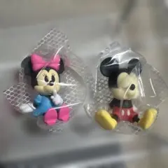 ガチャガチャ　ミッキー・ミニー(Funny Time！1・2)