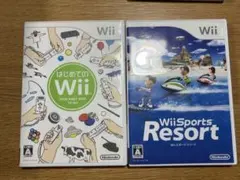 はじめてのWii Wii Sports Resort ソフト2本セット