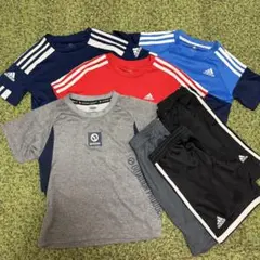 サッカー　シャツ　ズボン　7点セット