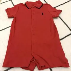 【値下げしました！】Ralph Lauren ベビー　ロンパース　80cm　赤