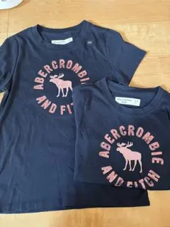 abercrombie kids Tシャツ 5/6 ネイビー 2枚