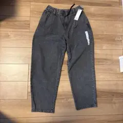 gu デニムキャロットパンツ s