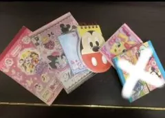 ディズニーメモ帳5点セット