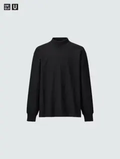 UNIQLO U ブラッシュドジャージーモックネックT（長袖）