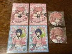 プロセカ メロパレ トレーディングカード桃井愛莉 レア缶バッジ 桐谷遥 ノーマル