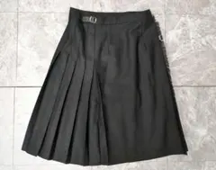 O’NEIL OF DUBLIN フリンジ プリーツ ギミックキルトスカート