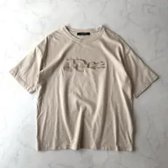 美品✨️】 Drawer ドゥロワー DRW ロゴ Tシャツ グレーベージュ