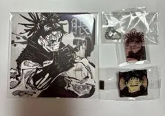 呪術廻戦 脹相 アートコースター、ピンバッジ、アクリルキーホルダー