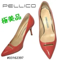 PELLICO アネッリ　エナメルポインテッドトゥパンプス　37 1/2のサムネイル