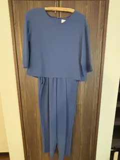 Beauty&youth ブルー 7分袖 セットアップ　結婚式