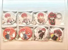 そらまふうらさかの冬休み 2018 となりの坂田缶バッジ+キーホルダー