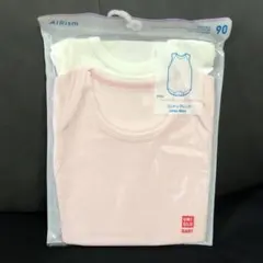 UNIQLO AIRism ロンパース 2枚セット 90 ④