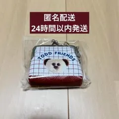 【即購入可】mojojojo PVCがま口ポーチ BROWN くま