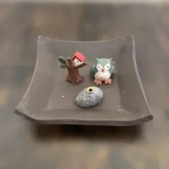 お香　フクロウの置物セット