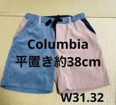 Columbia コロンビア　ショートパンツ　Sサイズ 平置き約38cm+