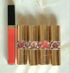 【mintさん専用】イヴ・サンローラン/シャネル リップ5本セット