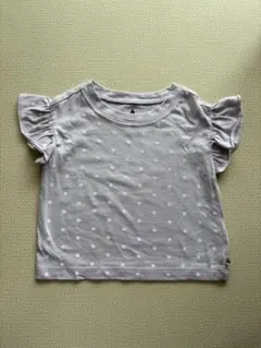 【新品未使用】GAP パープルドット柄Tシャツ 12〜18month