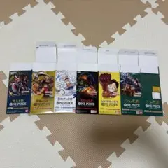 ワンピースカード空箱10種 - メルカリ