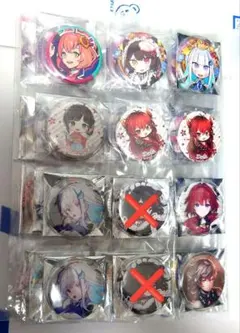にじさんじ　缶バッチ　まとめ売り
