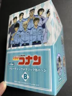 名探偵コナン　トレーディングメタリック缶バッジ　B　1box 未開封
