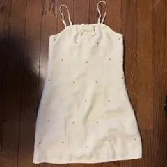 BUBBLES ビジューツイードキャミワンピースのサムネイル
