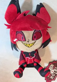 ハズビン ホテルへようこそ ラウンドワン限定　おすわりぬいぐるみ アラスター