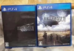 プレステ FINAL FANTASY VII REMAKE & XV 2枚セット