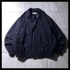 美品 McGREGOR ハリントンジャケット スイングトップ 短丈 XL 黒