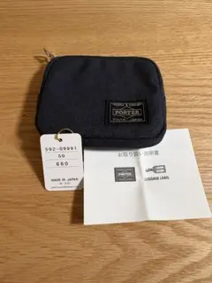 【新品タグ付】PORTER ポーター スモーキー コインケース ネイビー 紺