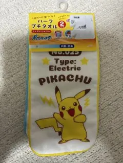 ポケットモンスター ハーフプチタオル 2枚組 新品