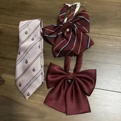 East Boy ストライプ柄ネクタイとリボンセット