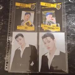 ATEEZ サン ポストカード トレカ ステッカー セット FC限定