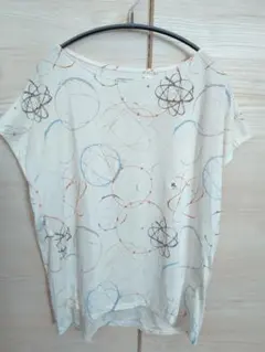 ユニクロ　フューチュラ　ドライEXプリントクルーネックTシャツ