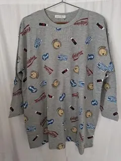 【新品/タグ付】全身パロディ　七分袖　オーバーシルエット