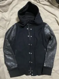 フード レザージャケット