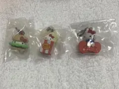 ハローキティーアメリカンめじるしアクセサリー３種セット