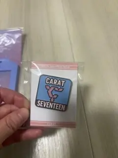 SEVENTEEN CARAT ラゲッジタグ、ピンバッジセット