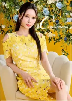 SOBRE 《Creminous》オープンショルダー総レースワンピース