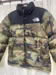 THE NORTH FACE ヌプシ ダウンジャケット リアルツリー柄 Mサイズ