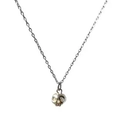 Tiny Skull ネックレス　スカル　シルバー