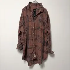 HARLEY-DAVIDSON 赤黒チェック Lサイズ 長袖シャツ