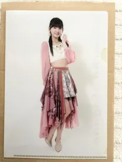 長野桃羽 クリアファイル アンジュルム ラキドロ 楽天 ラッキードロー