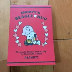 PEANUTS スヌーピー メモ帳 BEAGLE HUG