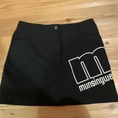Munsingwear ブラック ゴルフスカートのサムネイル