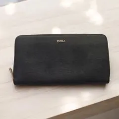 FURLA フルラ レザー ブラック 長財布