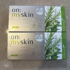 on: myskin ハーブピーリング　FACE用2箱