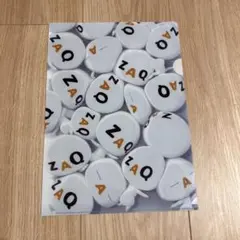 ざっくぅ　ZAQ クリアファイル　A4 ファイルのサムネイル
